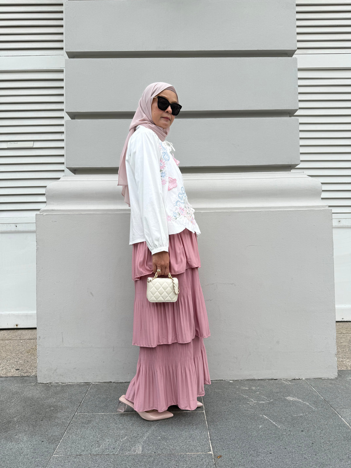Maria Cake Skirt in Blush (NEW!)