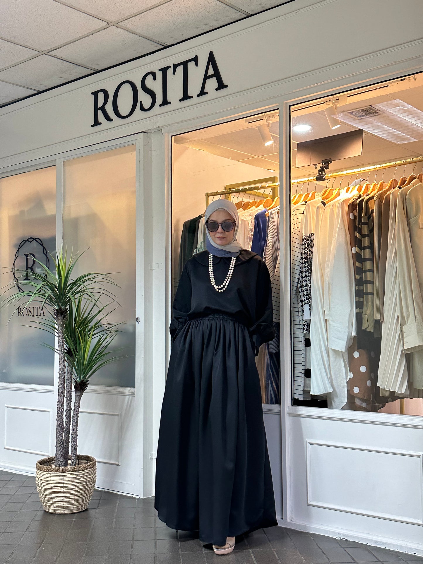 Miss Matilda Co-Ord Set in Black (SALE!)