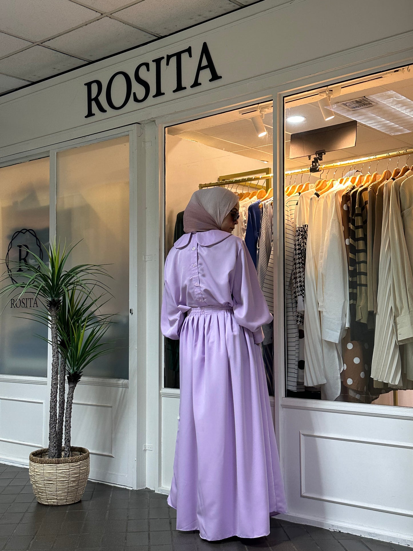 Miss Matilda Co-Ord Set in Taro (SALE!)