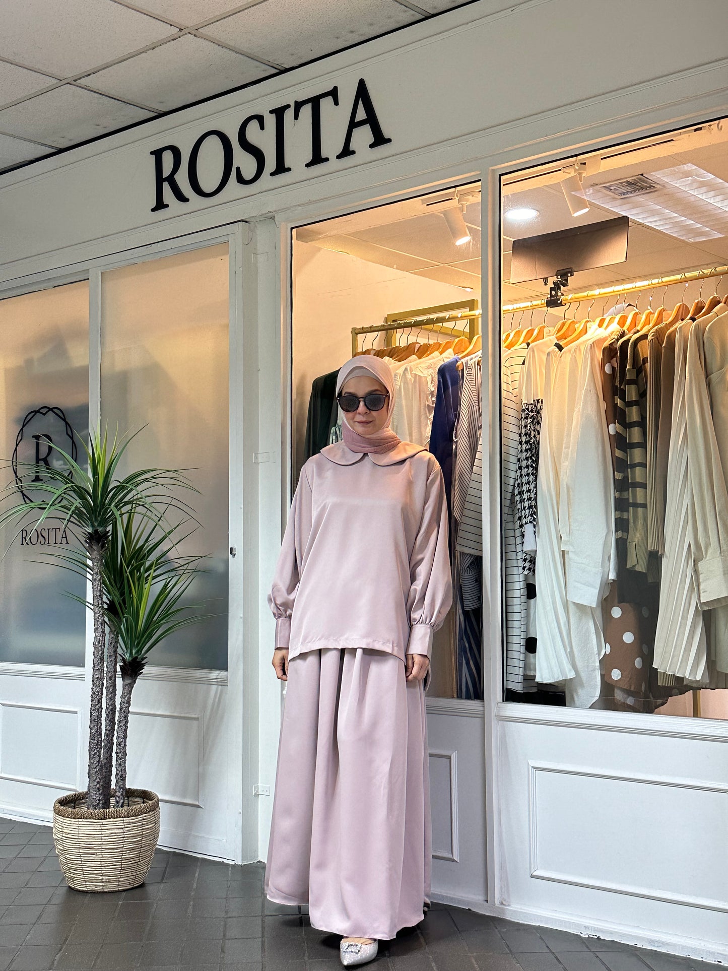 Miss Matilda Co-Ord Set in Taupe (SALE!)