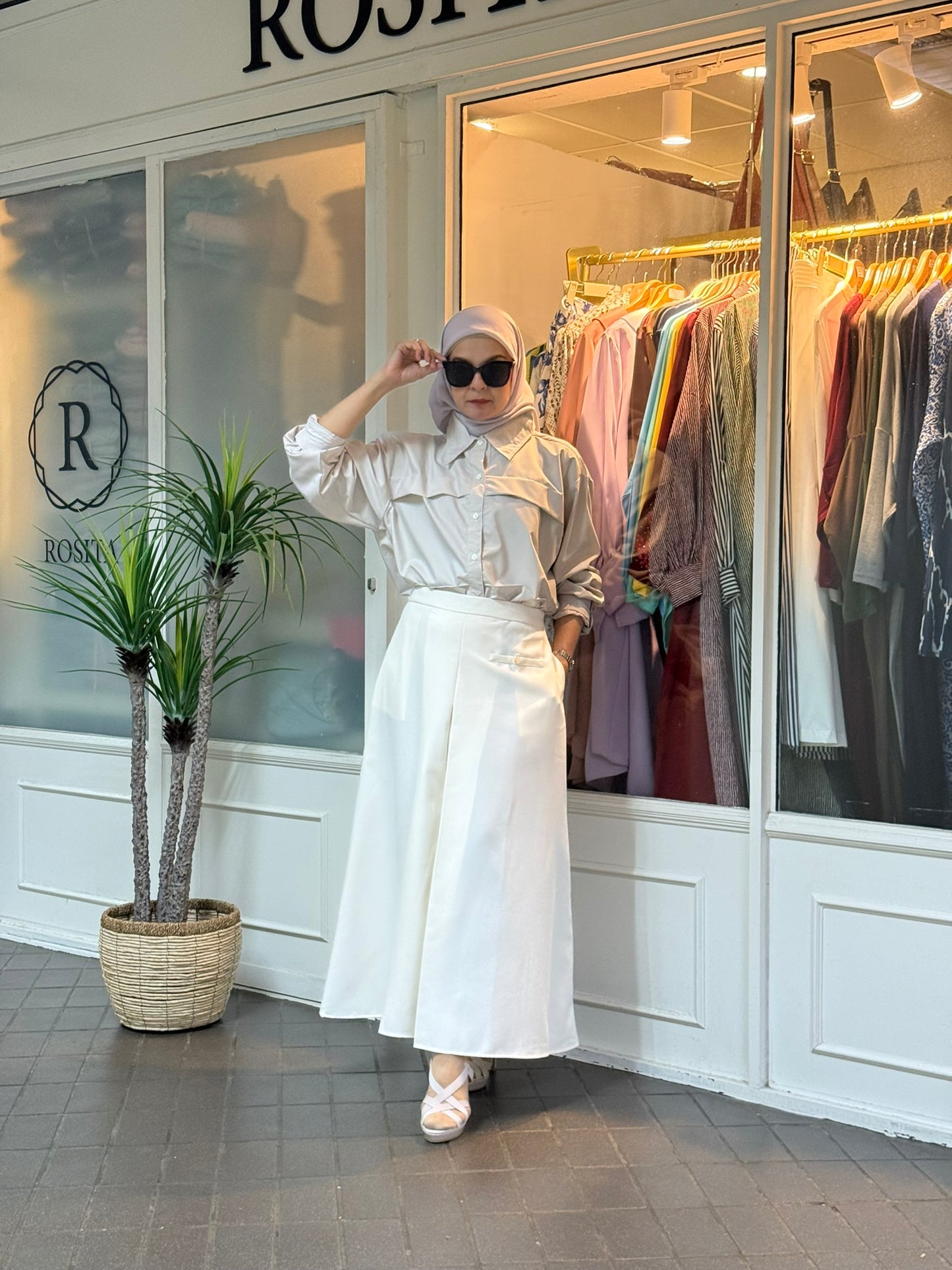 Heidi Skirt in Cream (SALE!)