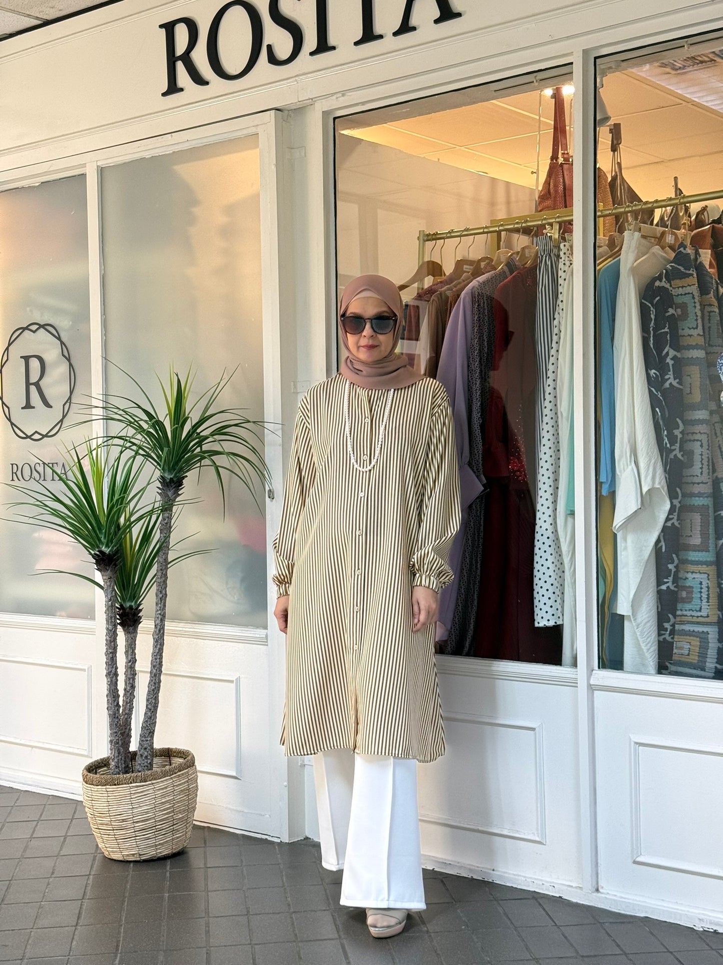 Carissa Tunic in Cream Caramel (NEW!)