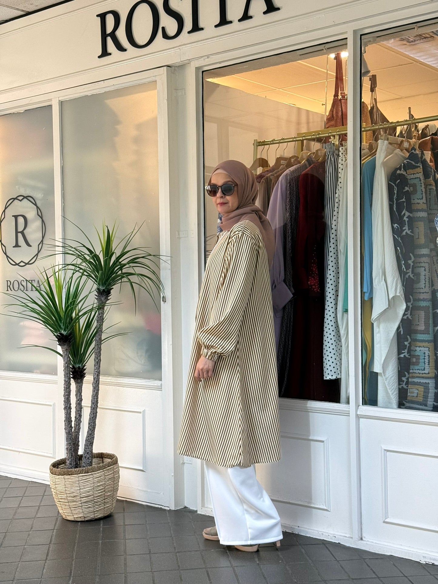 Carissa Tunic in Cream Caramel (NEW!)