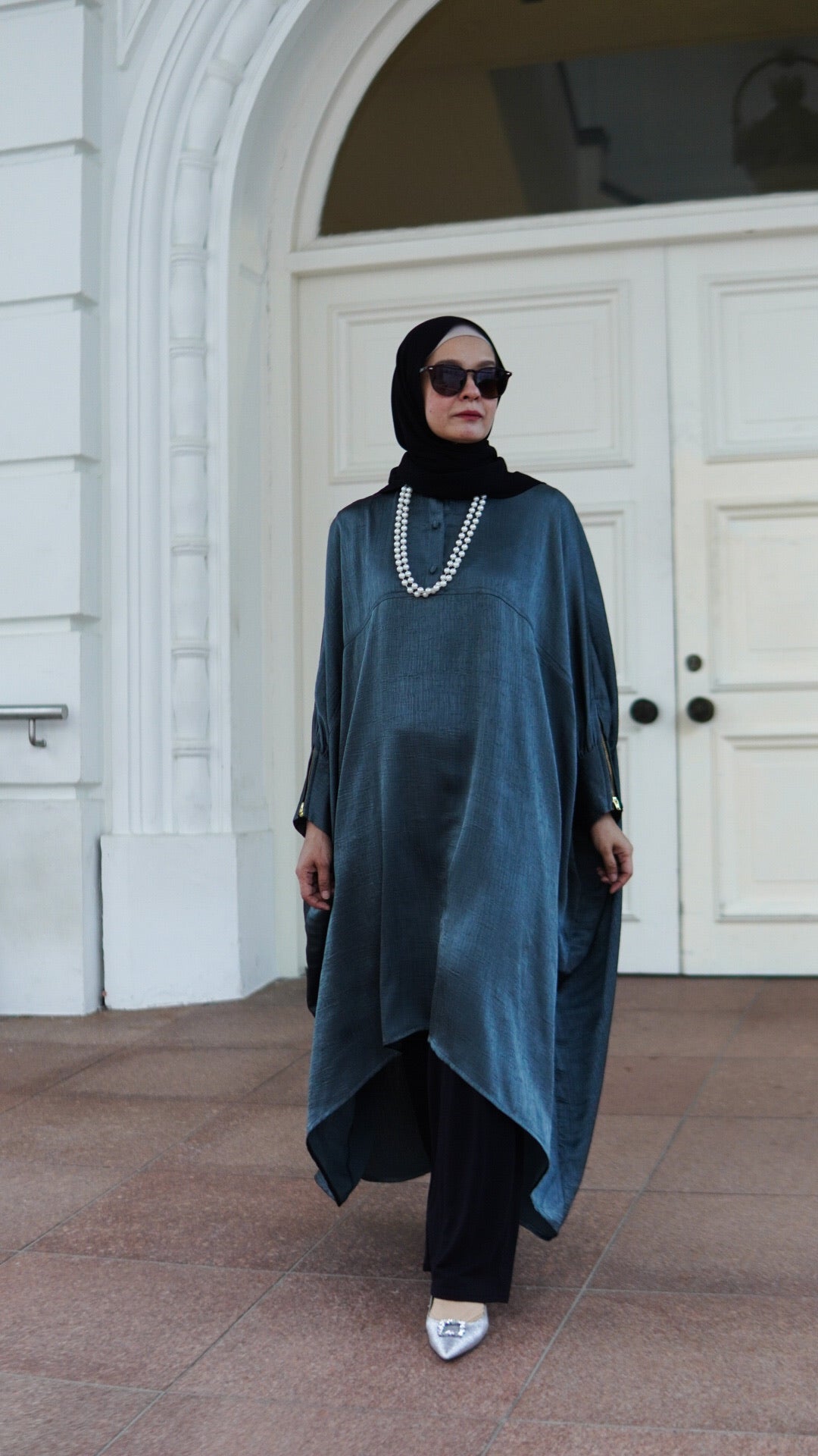 Bianca Hi-Lo Tunic in Jade