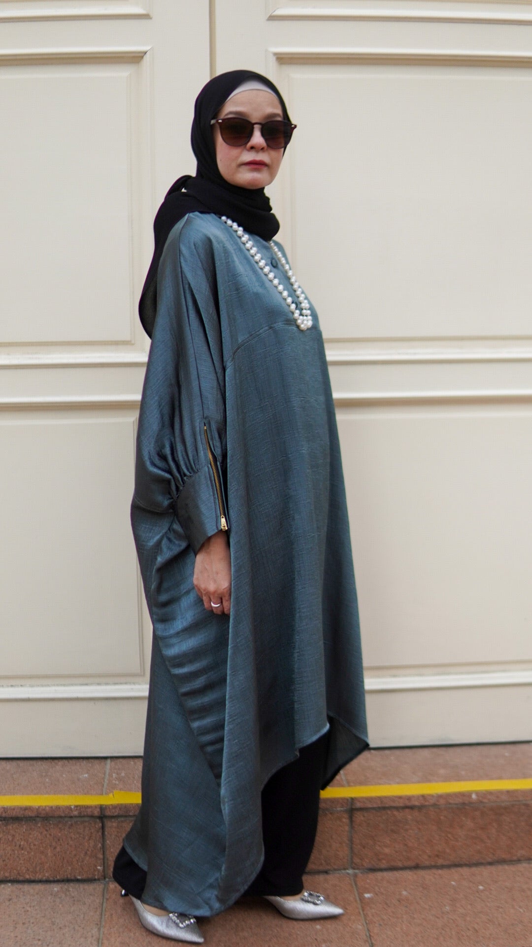 Bianca Hi-Lo Tunic in Jade