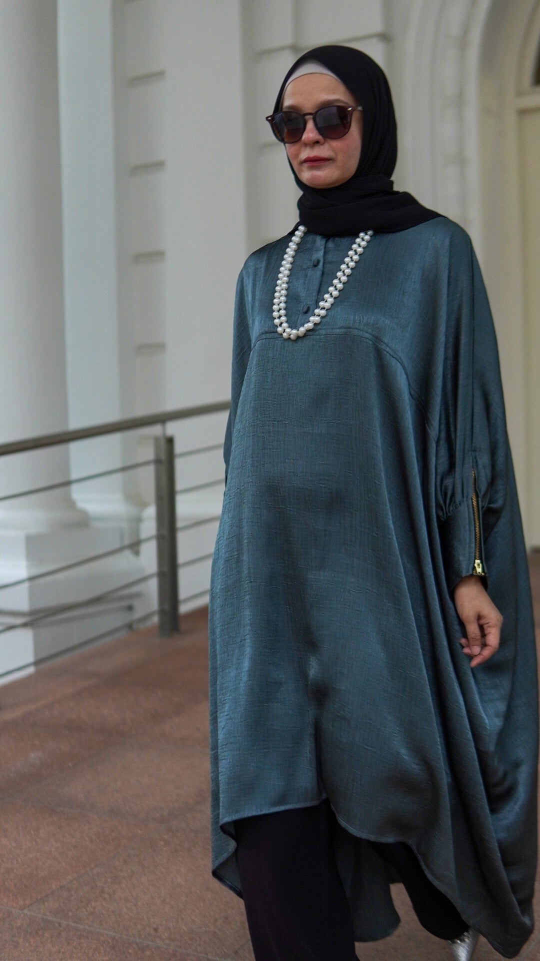 Bianca Hi-Lo Tunic in Jade