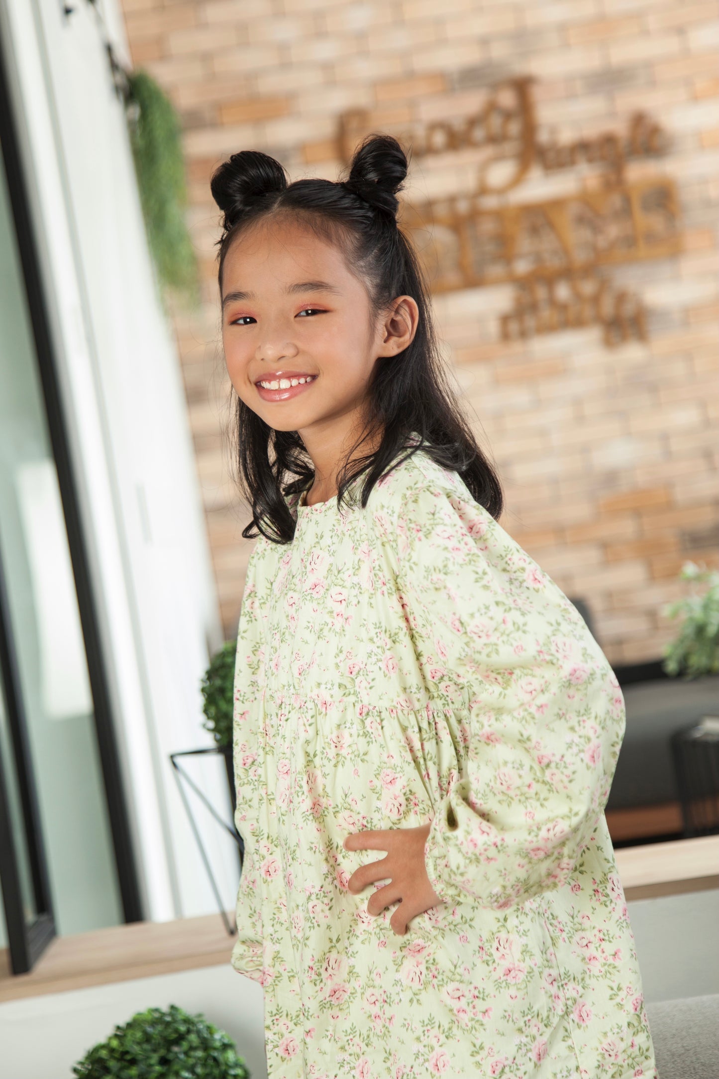 Hannah Kurung in Mint Green (Girls) (SALE!)