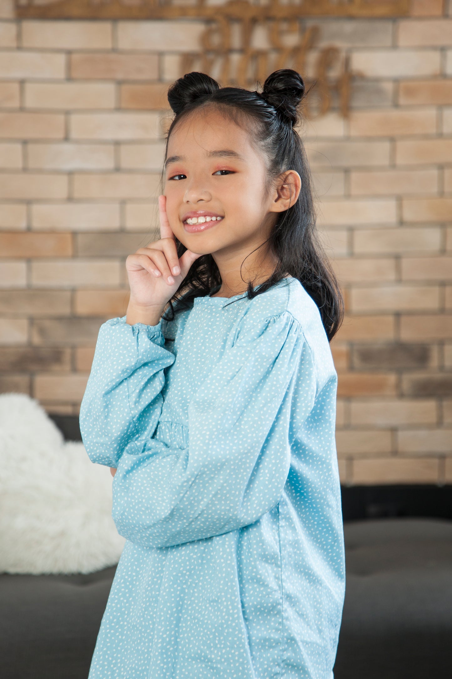 Hannah Kurung in Blue (Girls) (SALE!)