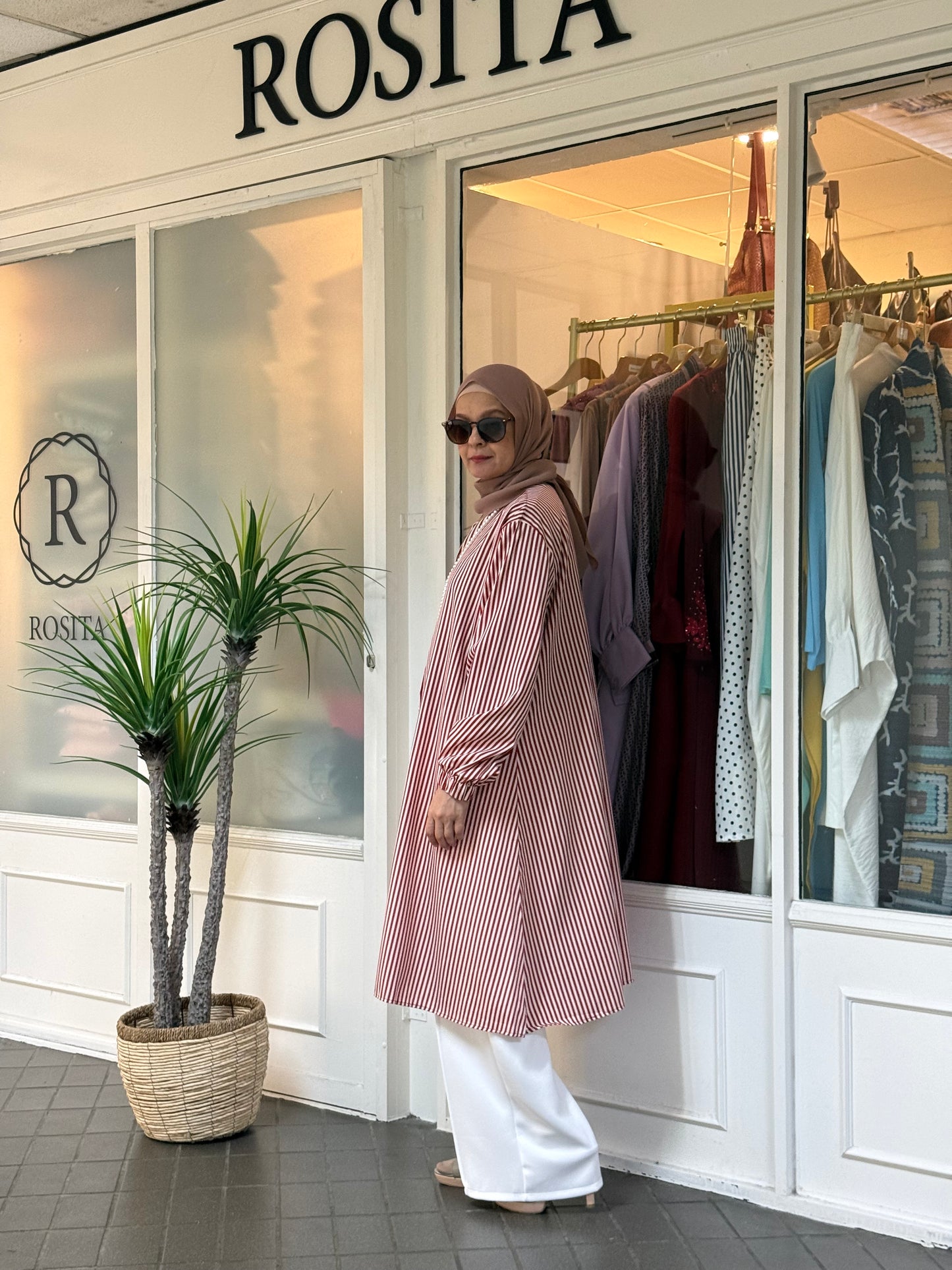 Carissa Tunic in Red (NEW!)