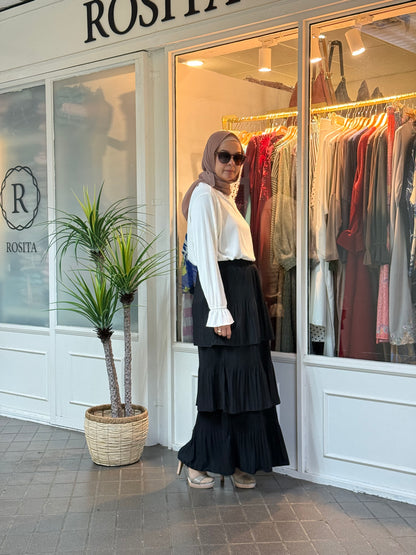 Maria Cake Skirt in Black (NEW!)
