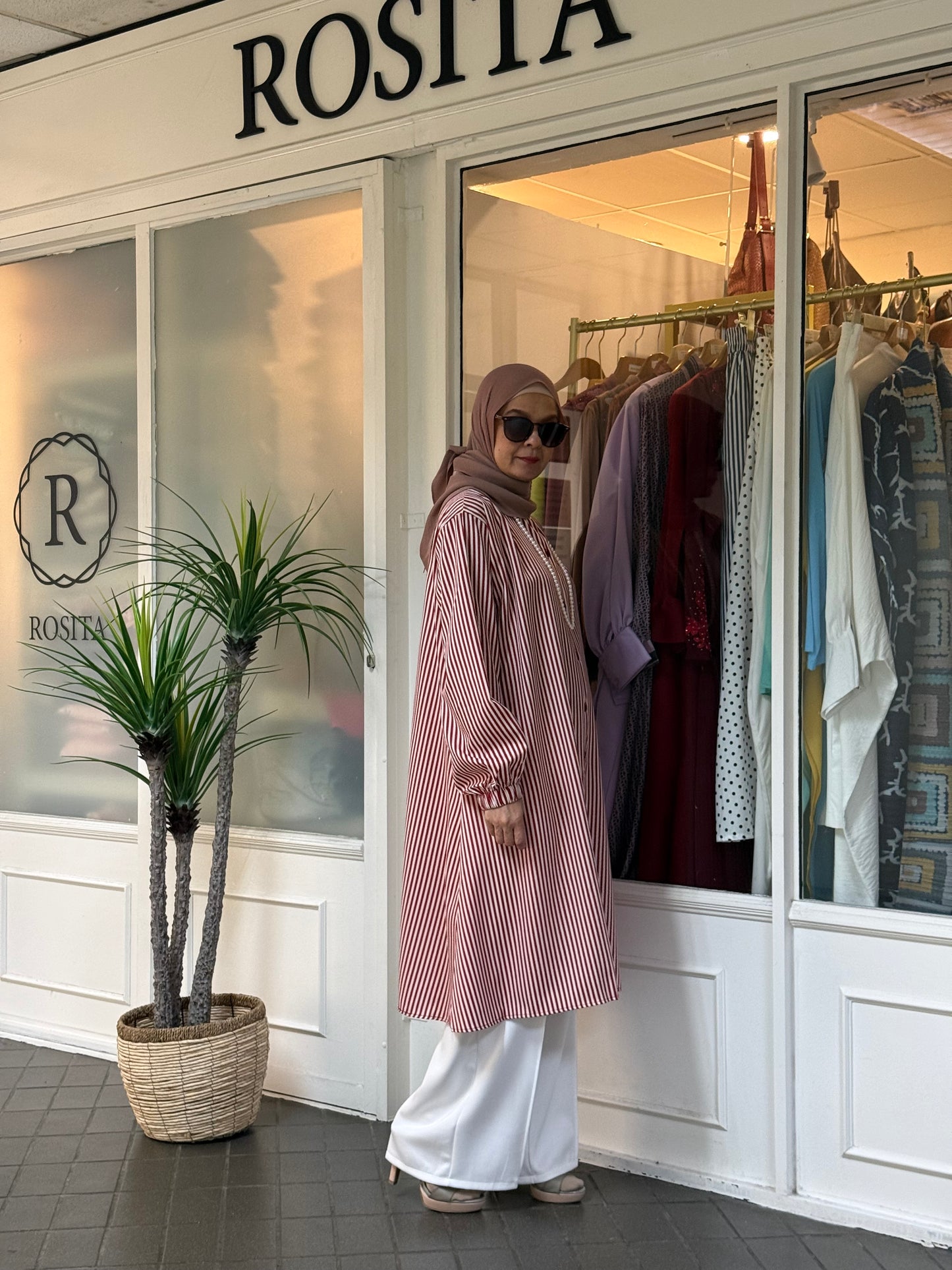 Carissa Tunic in Red (NEW!)