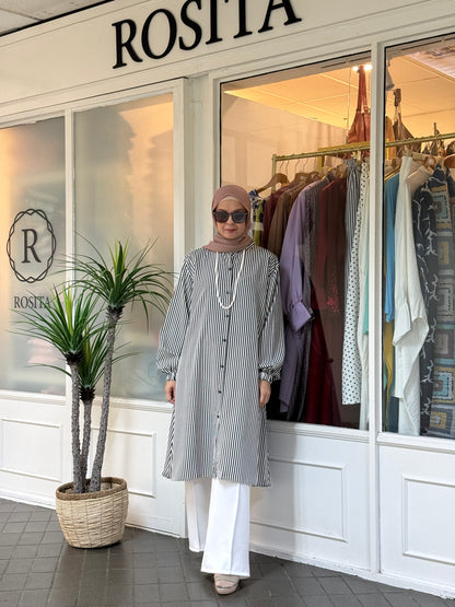 Carissa Tunic in Black (NEW!)