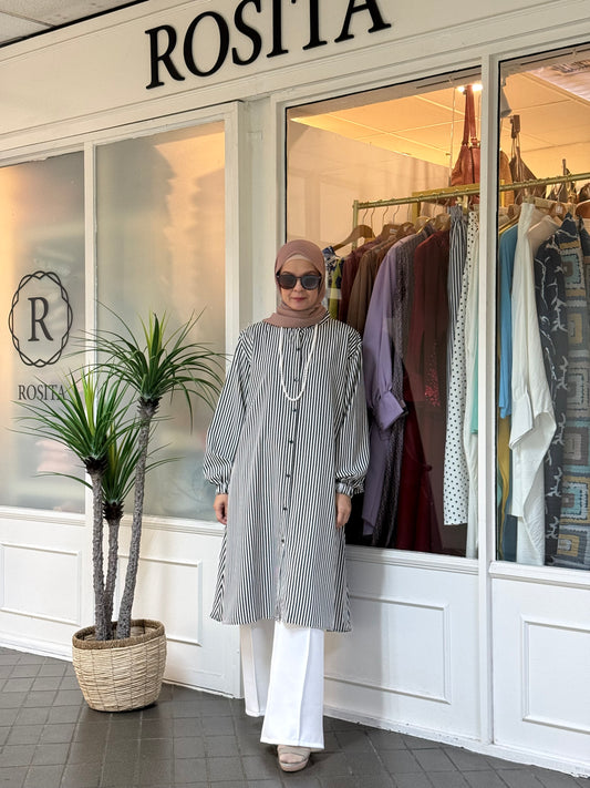 Carissa Tunic in Black (NEW!)