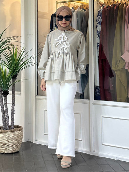 Aina Pants in White