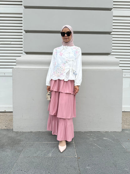Maria Cake Skirt in Blush (NEW!)
