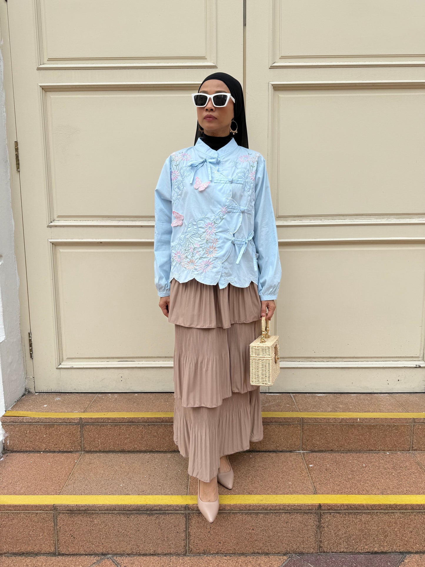Maria Cake Skirt in Nude (NEW!)