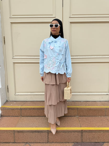 Maria Cake Skirt in Nude (NEW!)