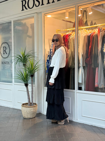 Maria Cake Skirt in Black (NEW!)
