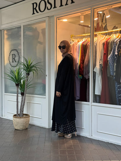 Yuna Batwing Tunic in Black (NEW!)