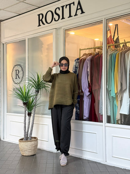 Naomi Drawstring Pants in Black (NEW!)