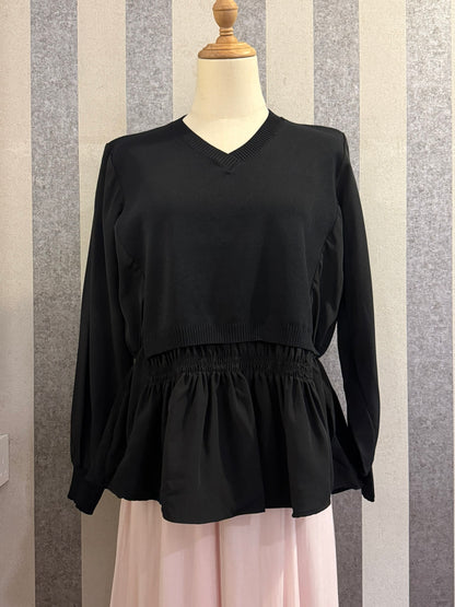 Elea Vest Top in Black (NEW!)