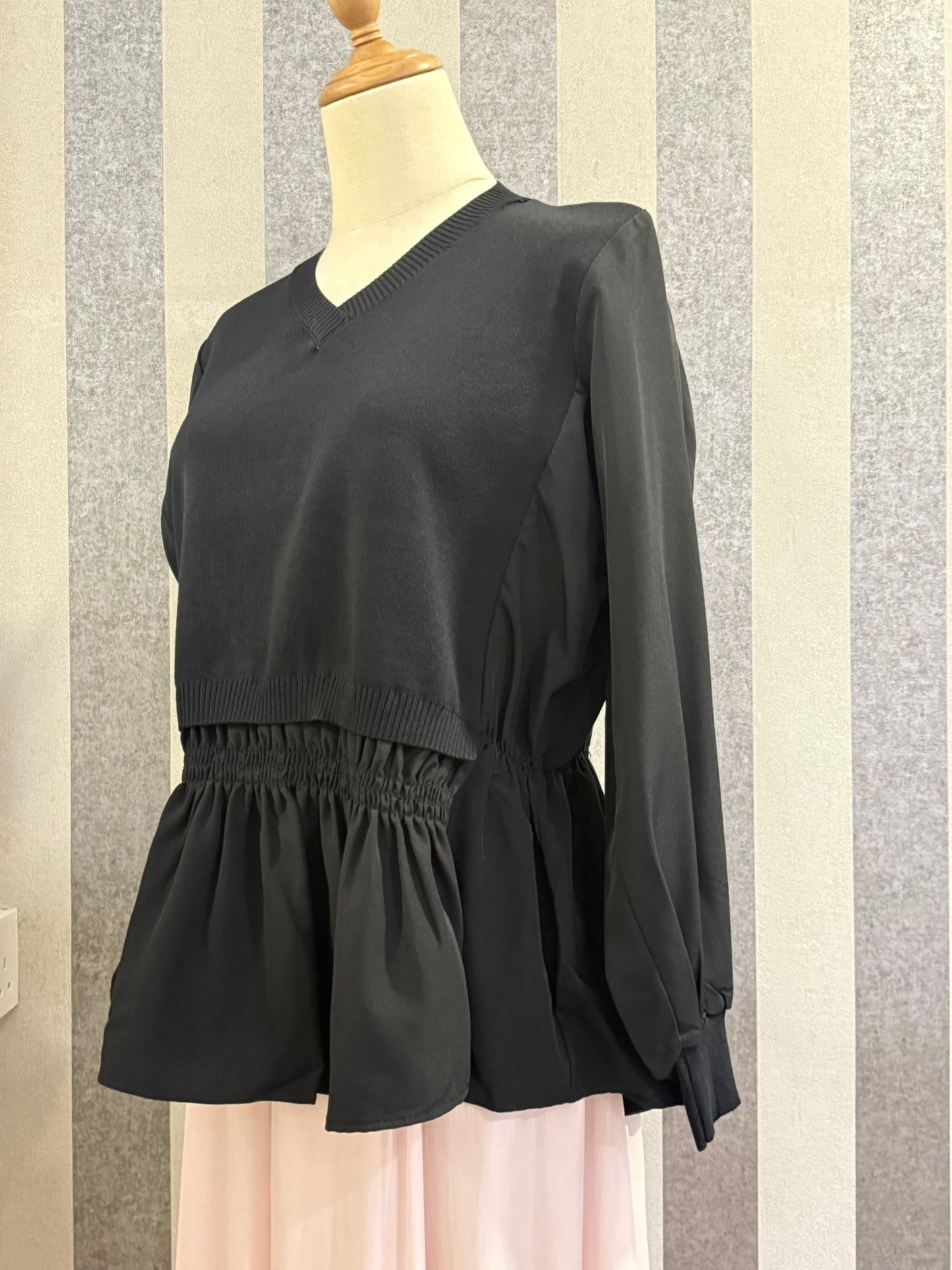 Elea Vest Top in Black (NEW!)