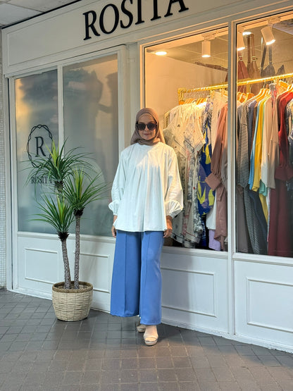 Faye Denim Top in Bleach (NEW!)
