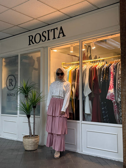 Maria Cake Skirt in Blush (NEW!)