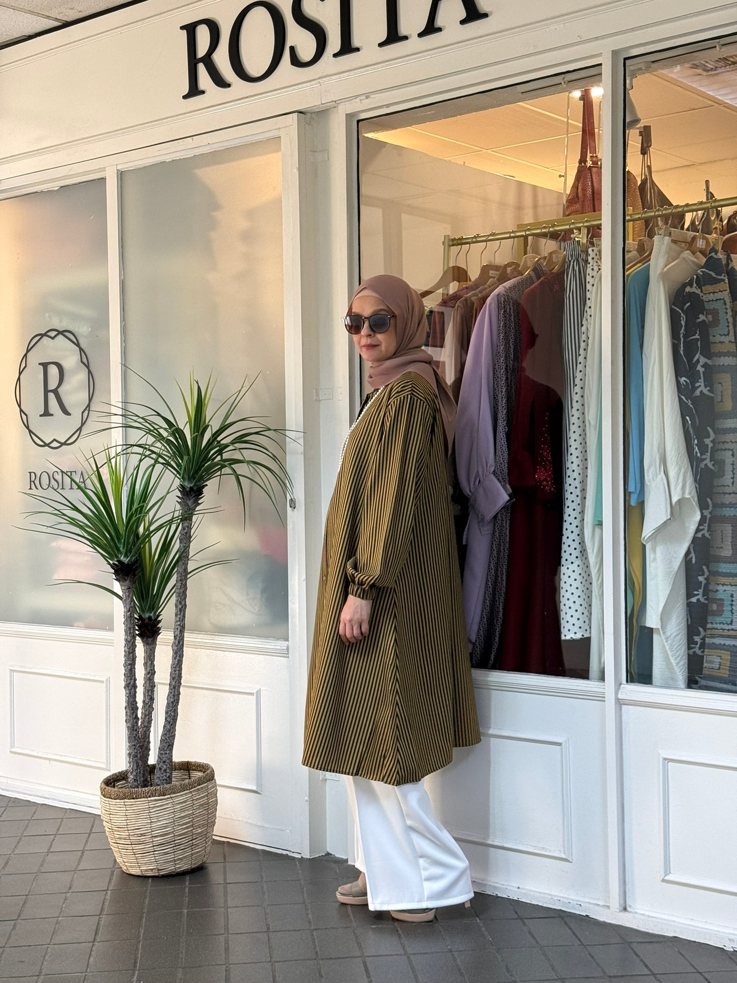 Carissa Tunic in Brown Gold (NEW!)