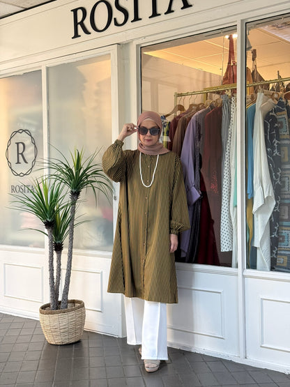 Carissa Tunic in Brown Gold (NEW!)