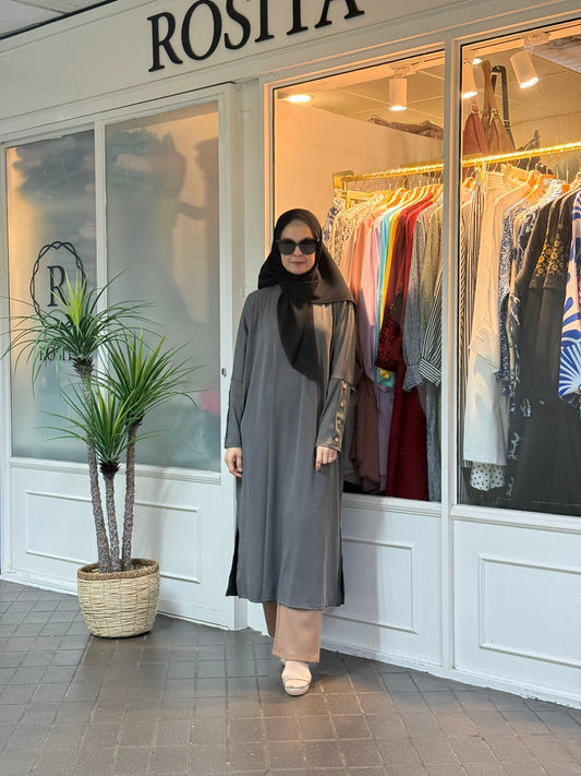 Vanda 2.0 Tunic in Charcoal (NEW!)