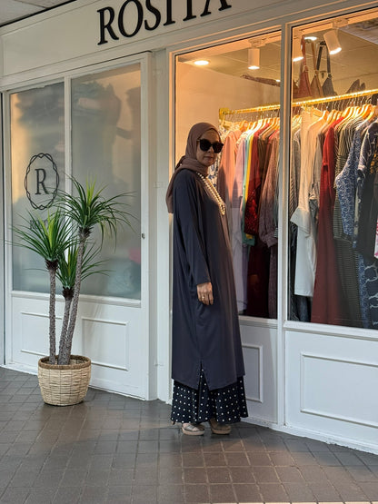 Yuna Batwing Tunic in Charcoal (NEW!)