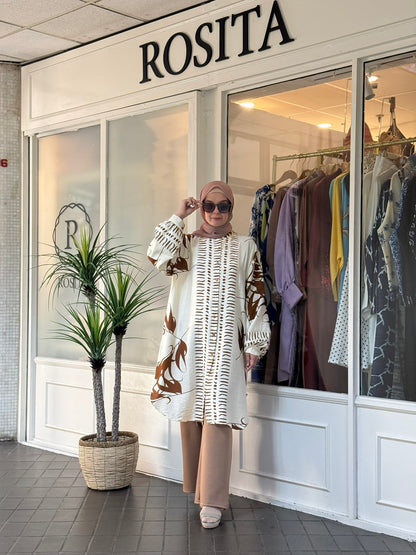 Ranya Tunic in Toffee (NEW!)