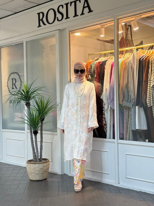 Bunga Kebaya in Cream (NEW!)