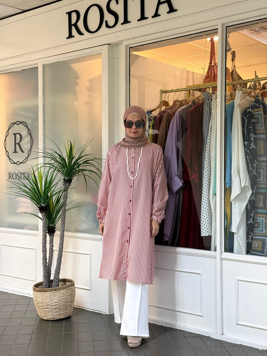 Carissa Tunic in Red (NEW!)