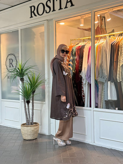 Ramma Tunic in Rich Brown (NEW!)