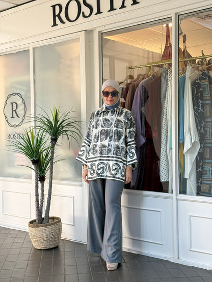 Raisa Pants Set in  Grey (NEW!)