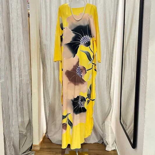Assorted Long Sleeve Batik Kaftan