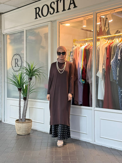 Yuna Batwing Tunic in Espresso (NEW!)