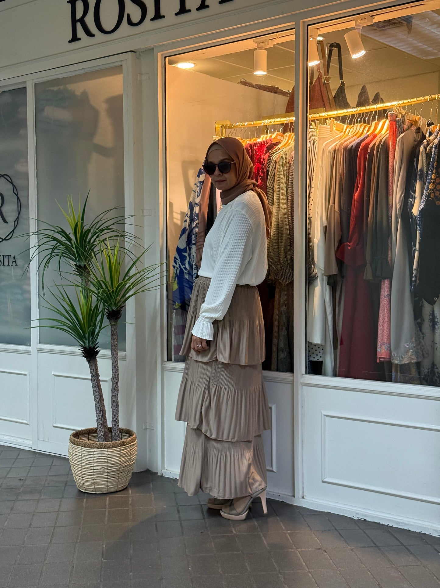 Maria Cake Skirt in Nude (NEW!)