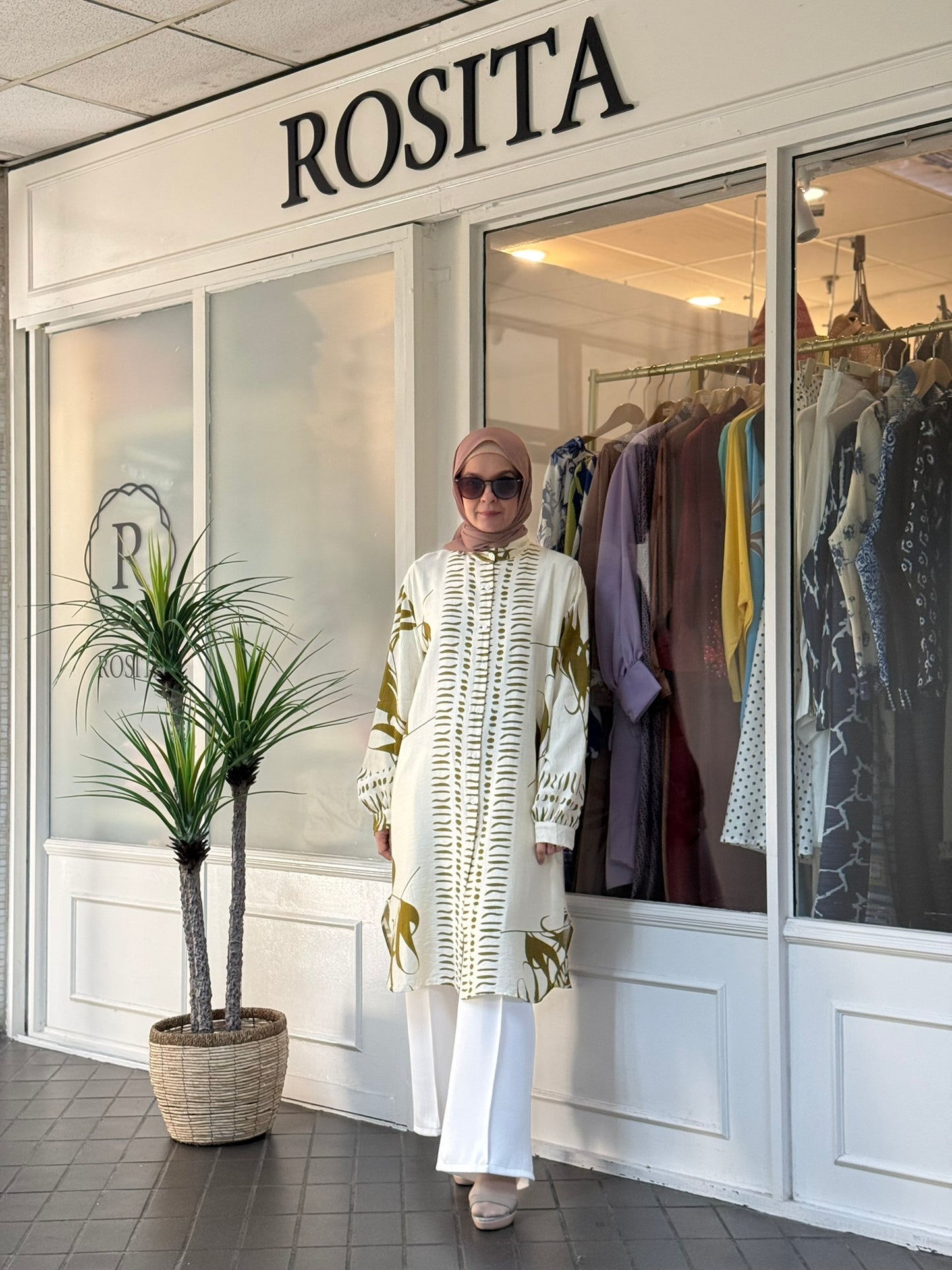 Ranya Tunic in Green (NEW!)