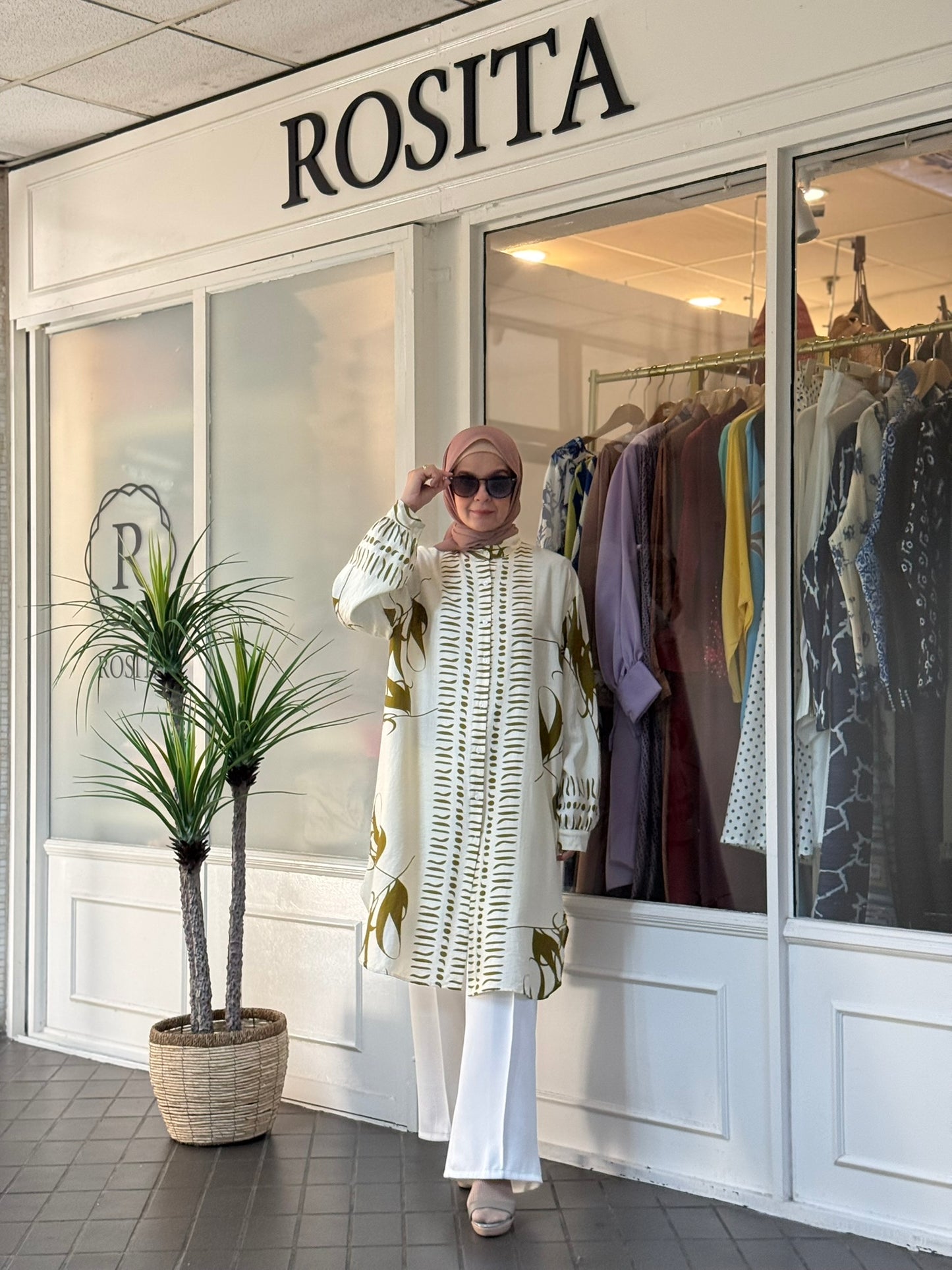 Ranya Tunic in Green (NEW!)