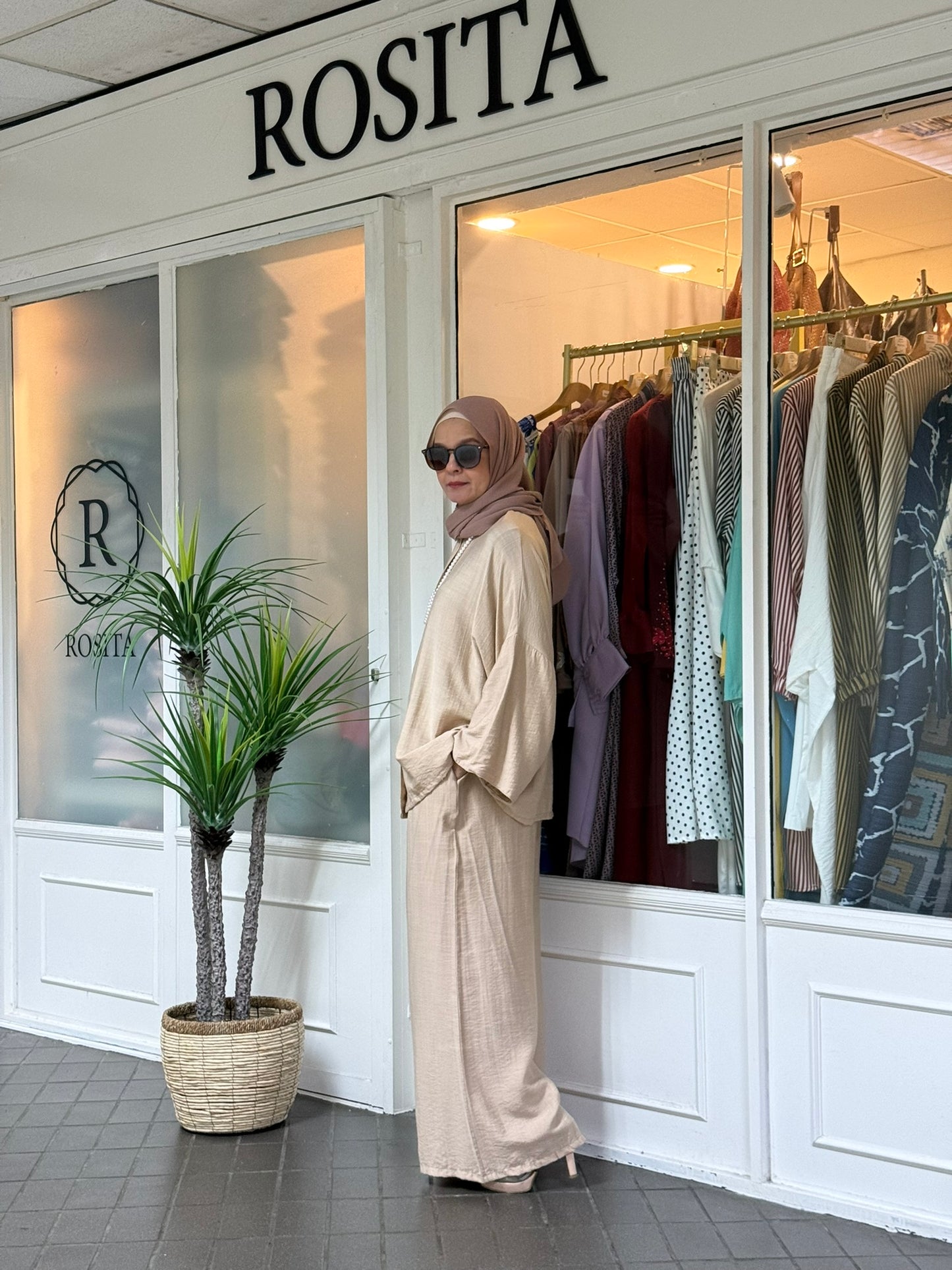 Raisa Pants Set in Horlicks (NEW!)