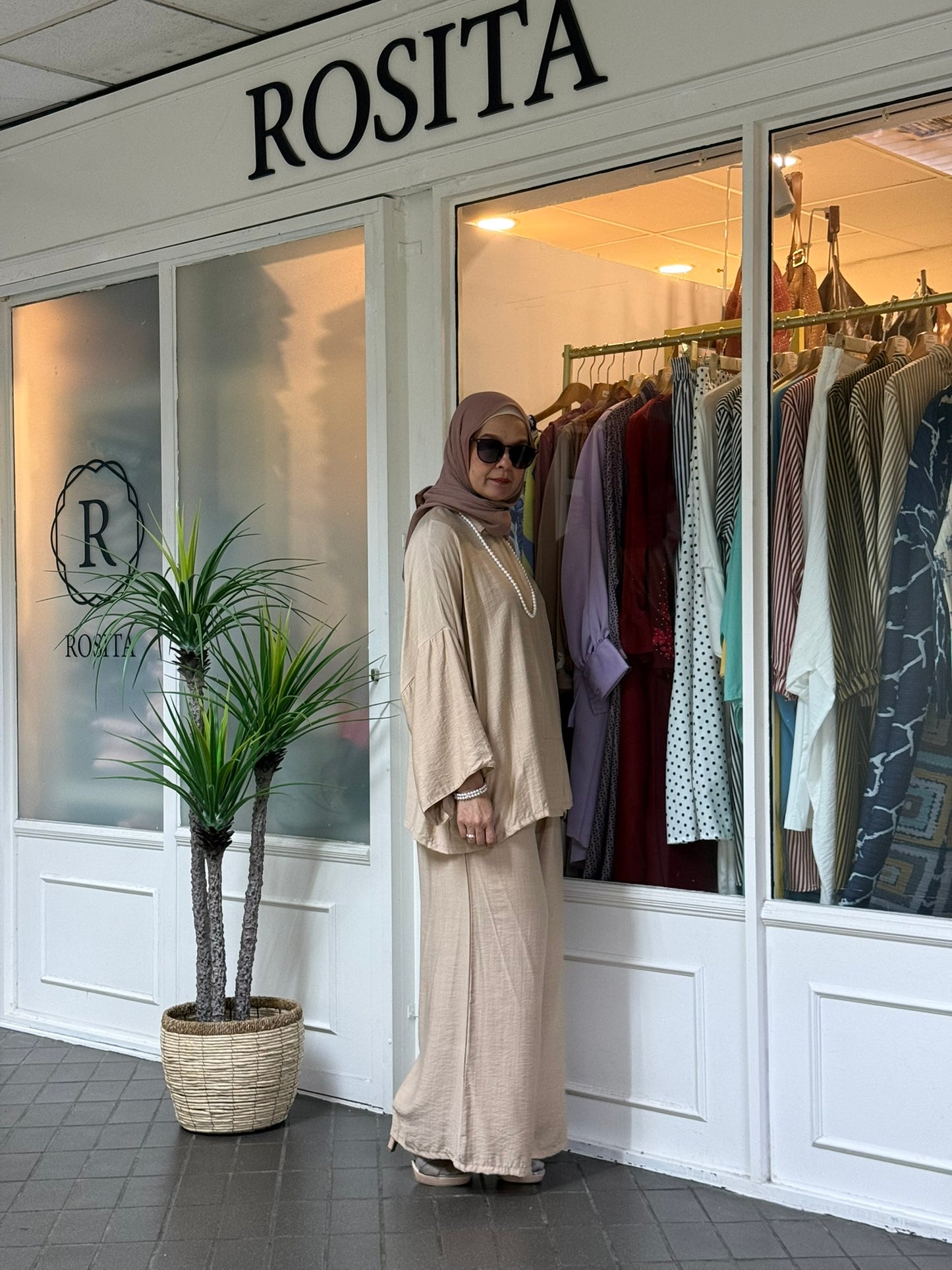 Raisa Pants Set in Horlicks (NEW!)