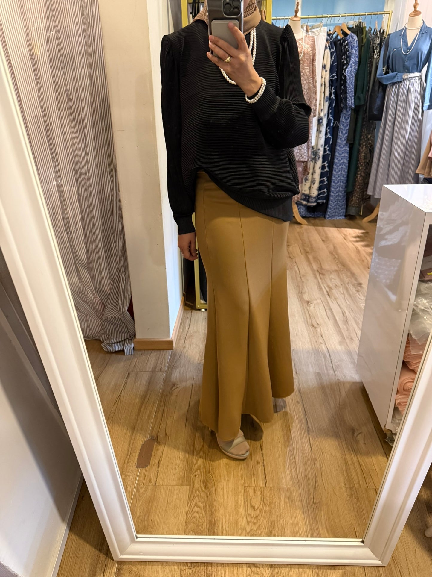 Mermaid Scuba Skirt in Choco (NEW!)