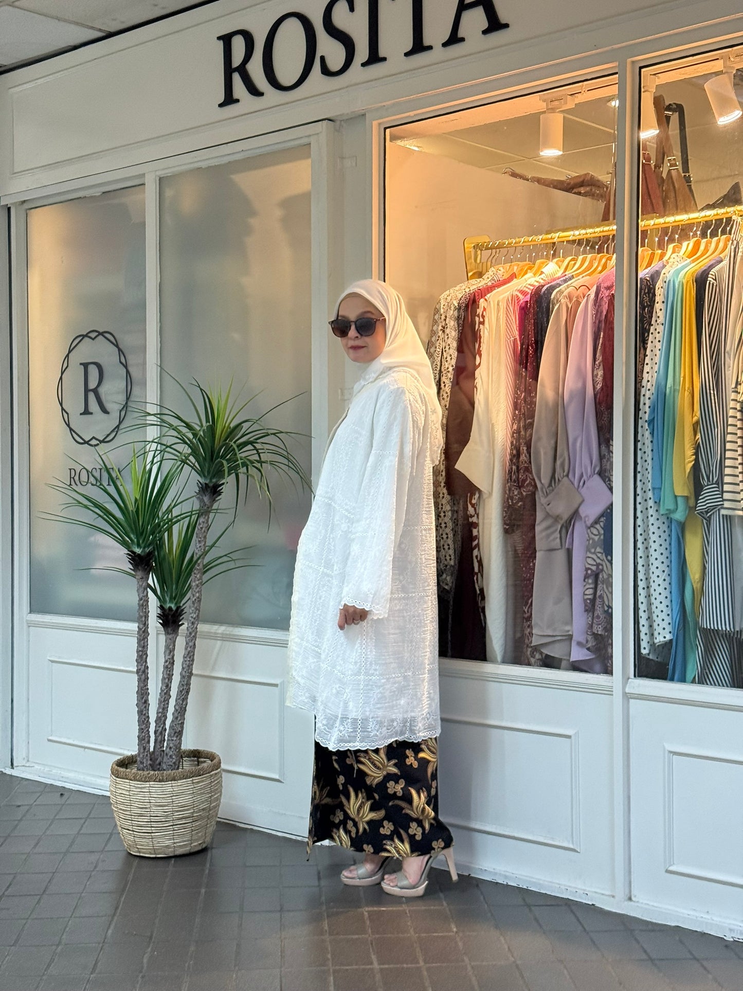 Kartika Cotton Lace Kebaya Tunic (NEW!)