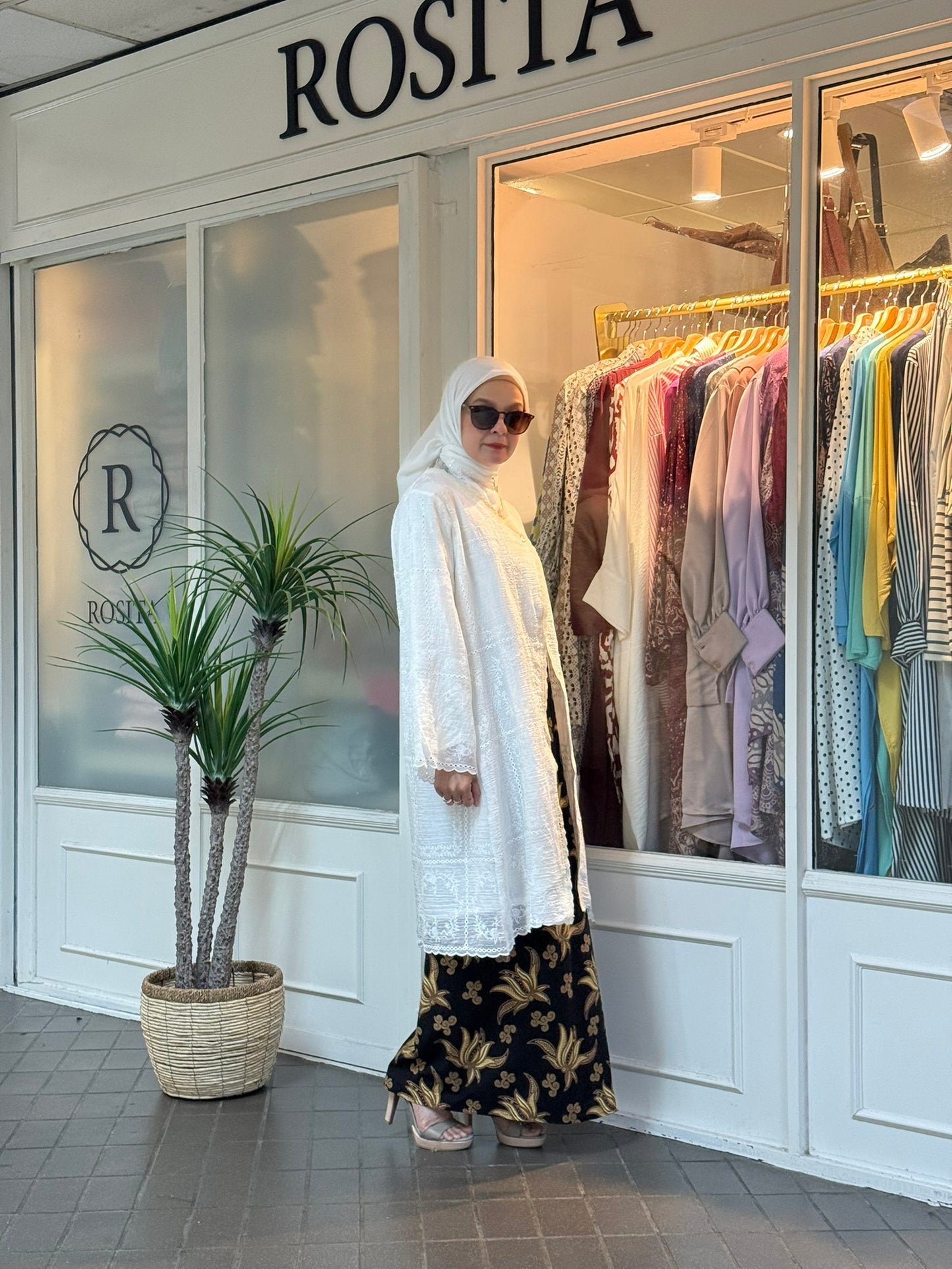 Kartika Cotton Lace Kebaya Tunic (NEW!)