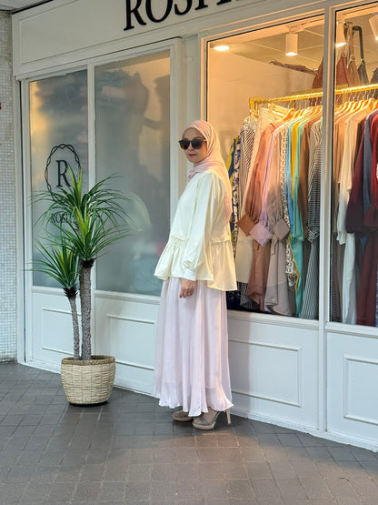 Elea Vest Top in Creme (NEW!)