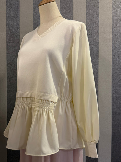 Elea Vest Top in Creme (NEW!)
