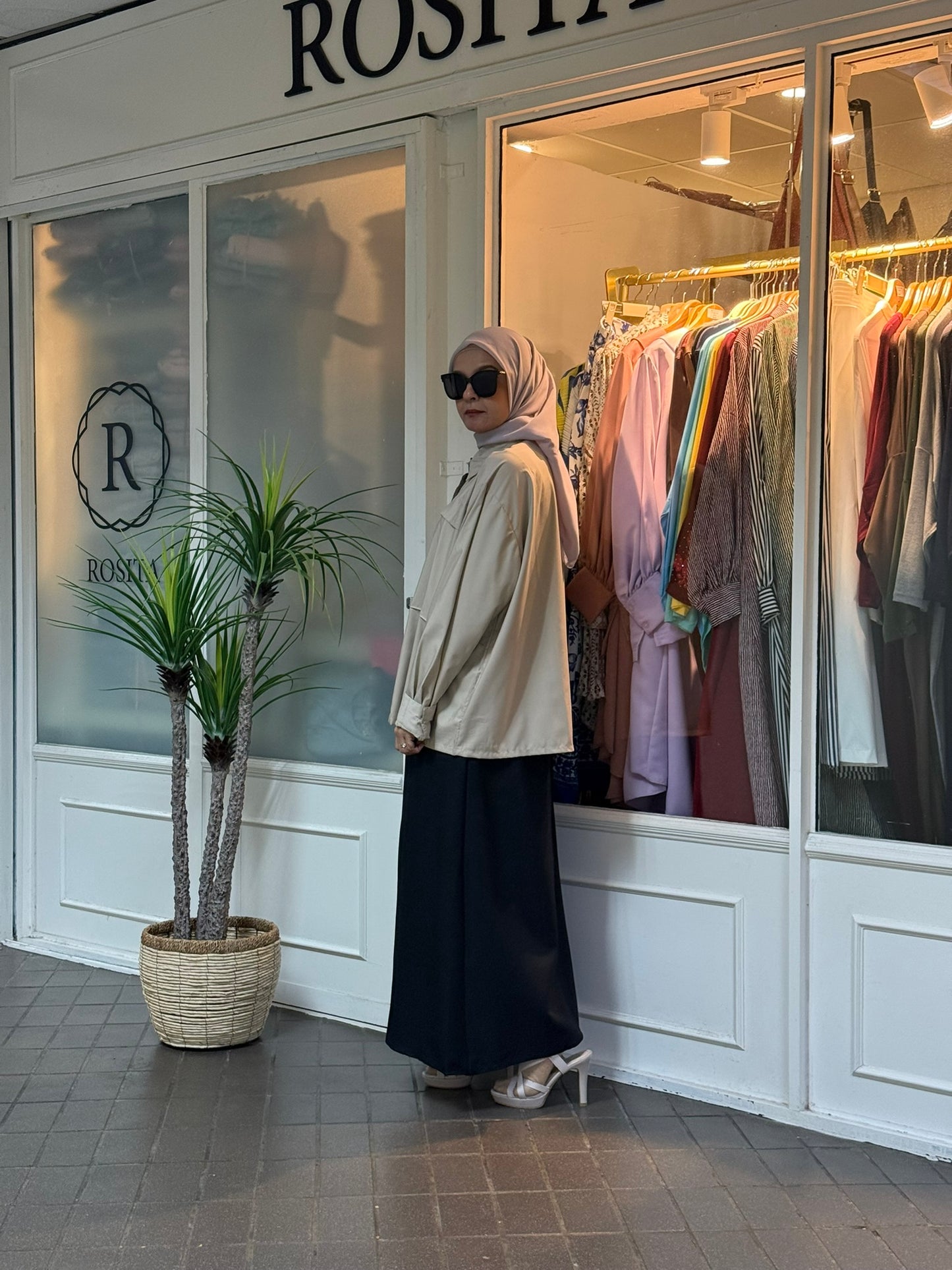 Neeja Blouse with Pocket in Latte (NEW!)